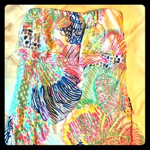Lilly Pulitzer Tube Flowy Top Excellent Used